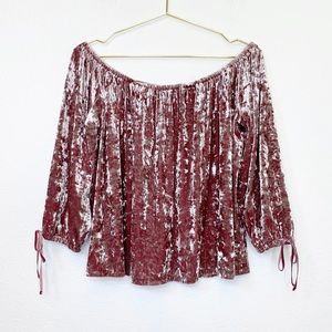 American Eagle Outfitters Off Shoulder Top